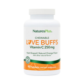 NaturesPlus, Chewable Love Buffs, Vitamin C, Natural Orange, 250 Mg, 90 Tablets